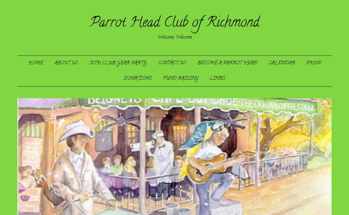 Parrot Head Club of Richmond – Welcome, Welcome
