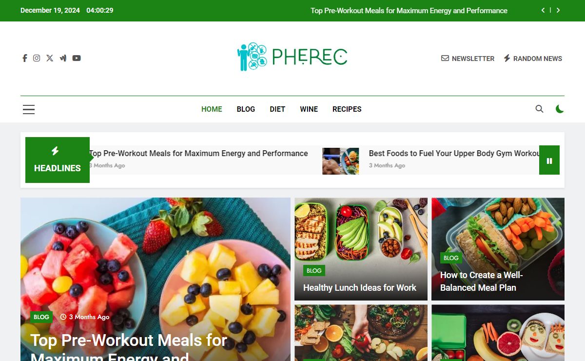 Pherec - Transforming Public Health.