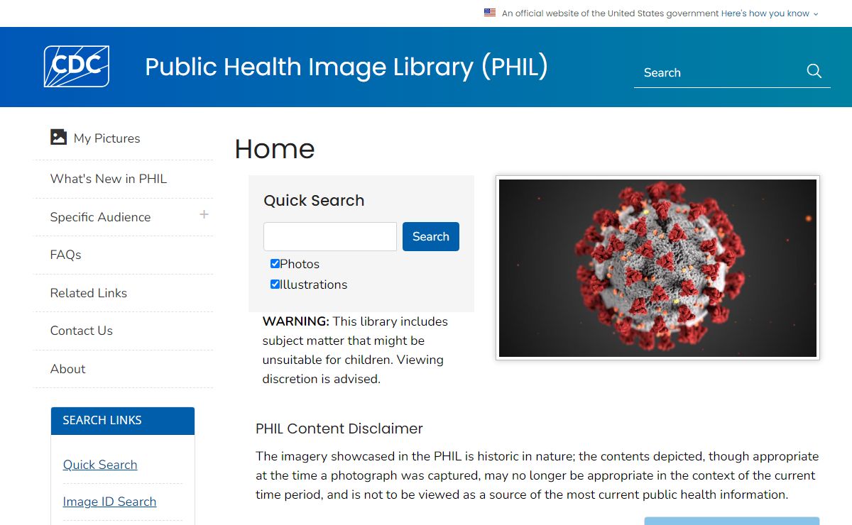 Home - Public Health Image Library(PHIL)