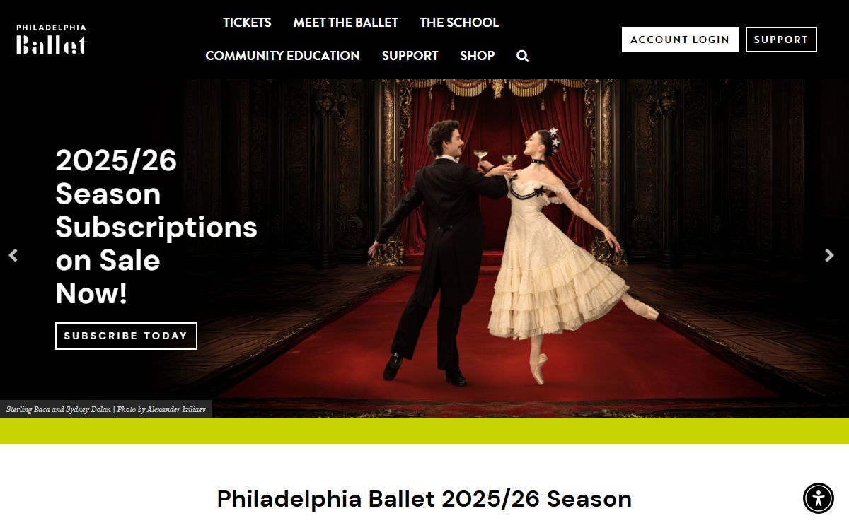 Philadelphia Ballet | Performances, Programs, and Education