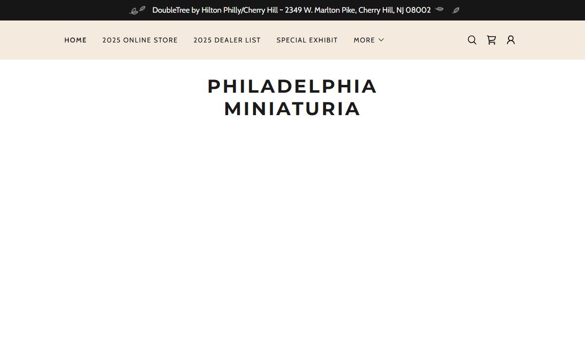 Philadelphiaminiaturia.com - Home