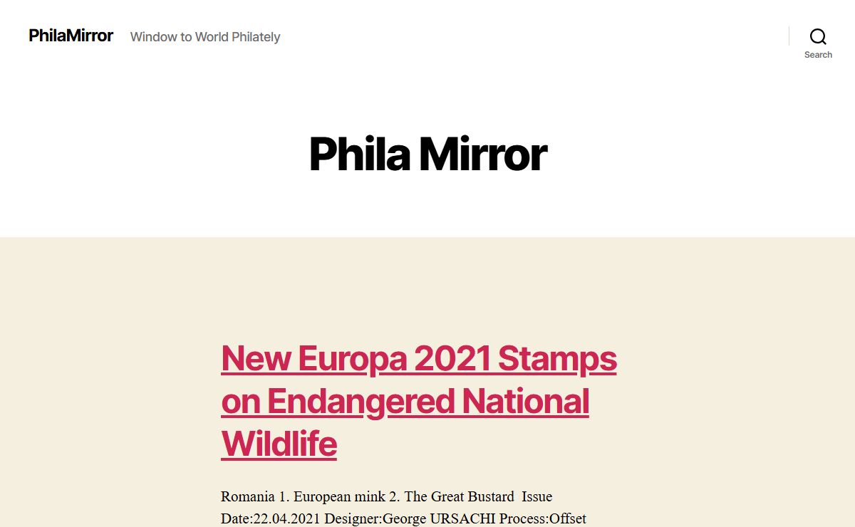 PhilaMirror – Window to World Philately