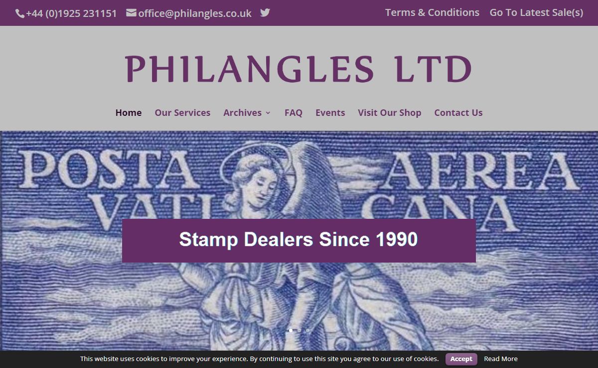 Philangles Limited | Philatelic and postal history auctioneers since 1990