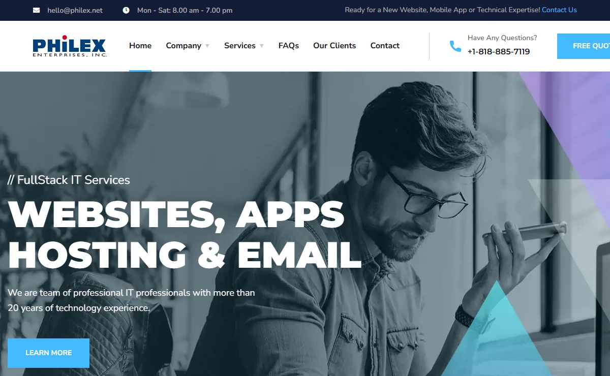 Home- Welcome to Philex.net - Philex Enterprises