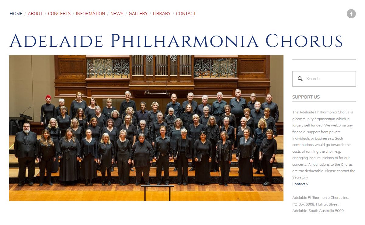 Adelaide Philharmonia Chorus