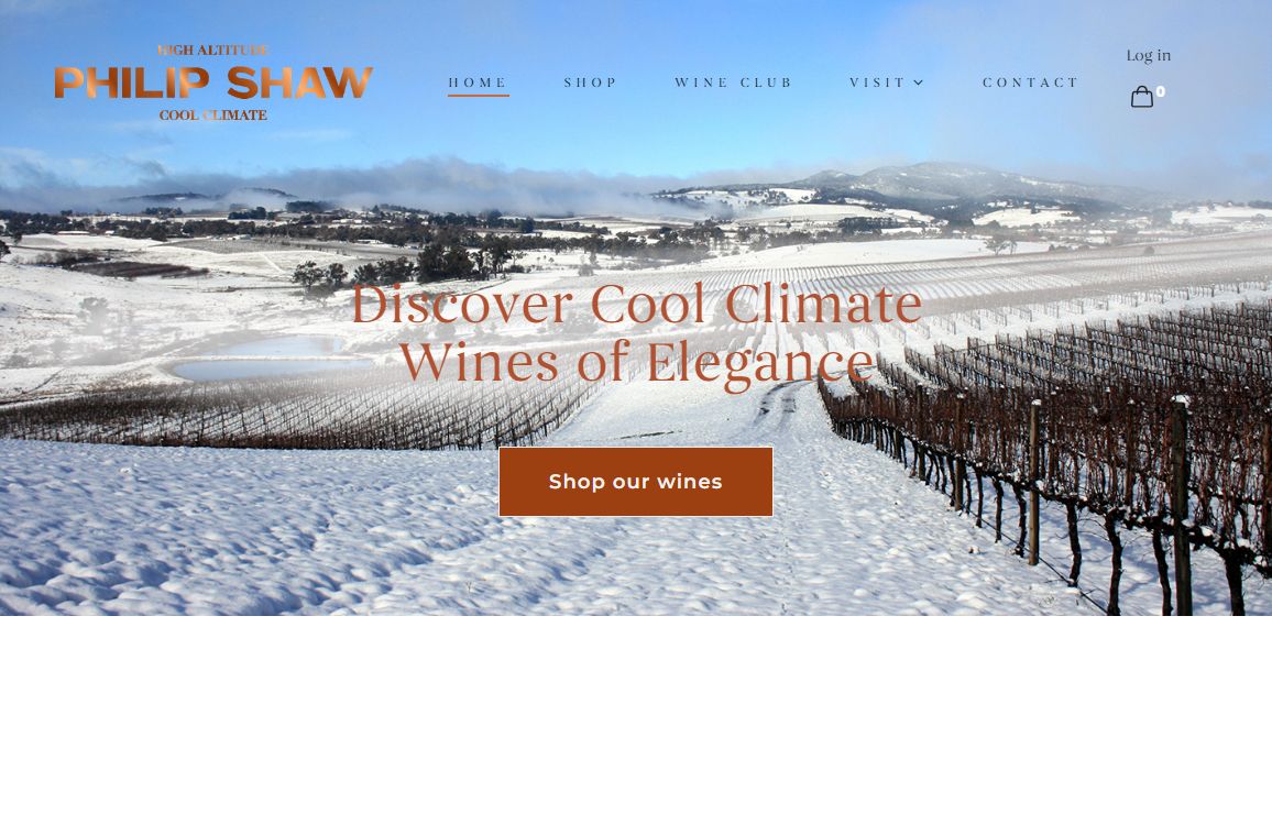 Home 1 - Philip Shaw Wines