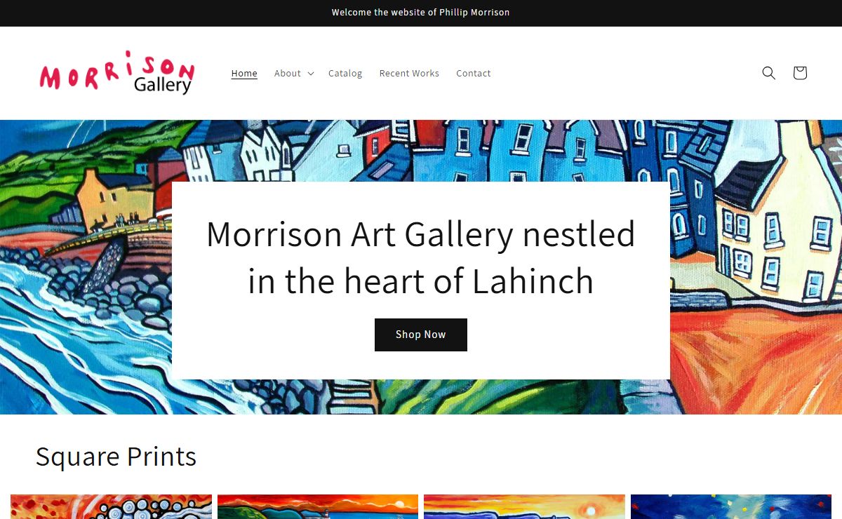 Phillip Morrison artist and gallery / Colourful Irish Art – Phillip Morrison Art