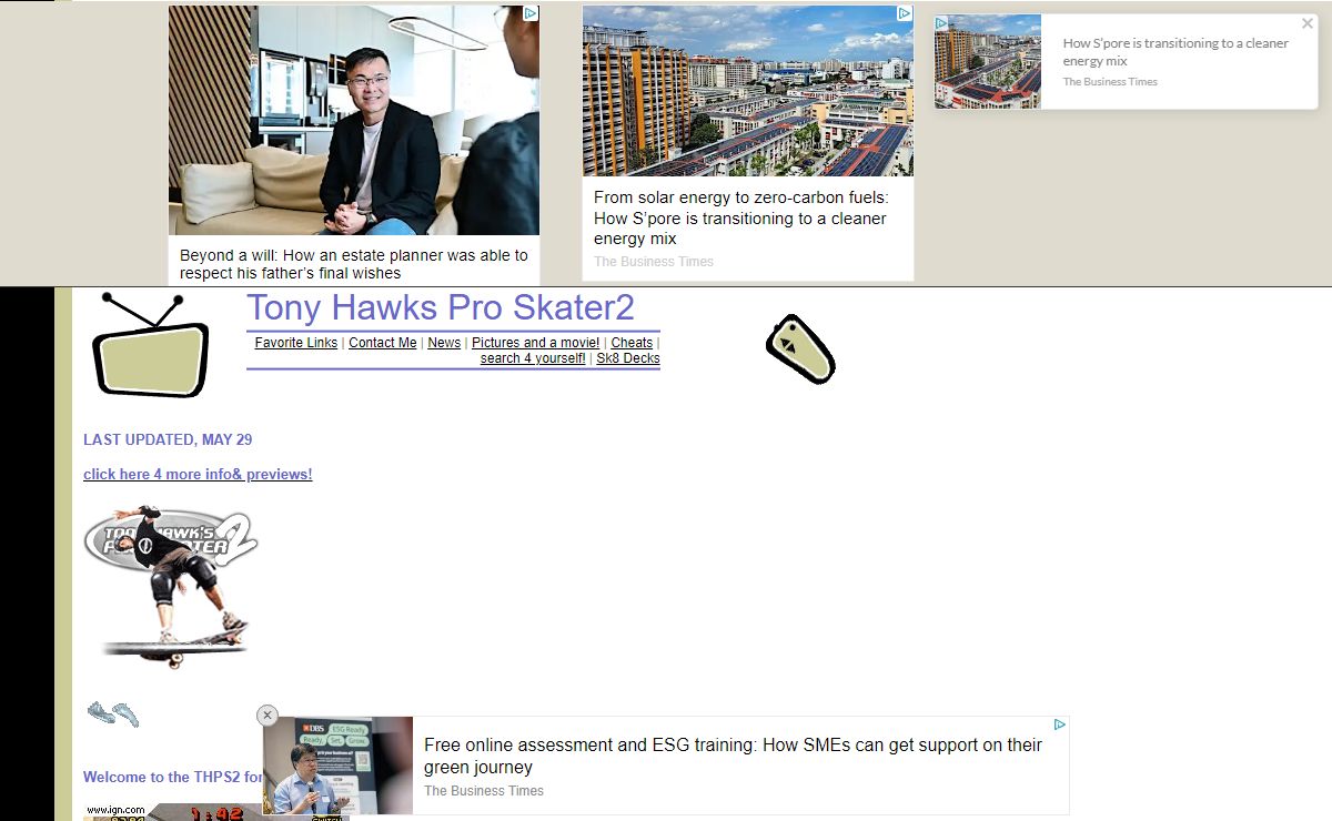 Tony Hawks Pro Skater2