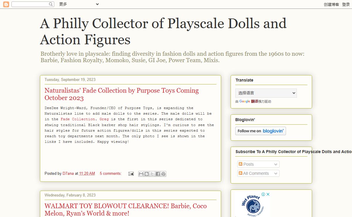 A Philly Collector of Playscale Dolls and Action Figures