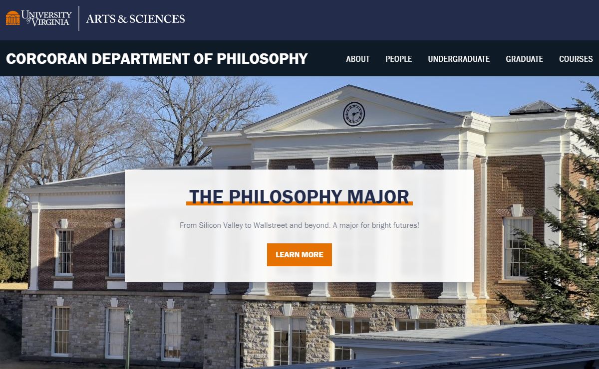 Homepage | Corcoran Department of Philosophy