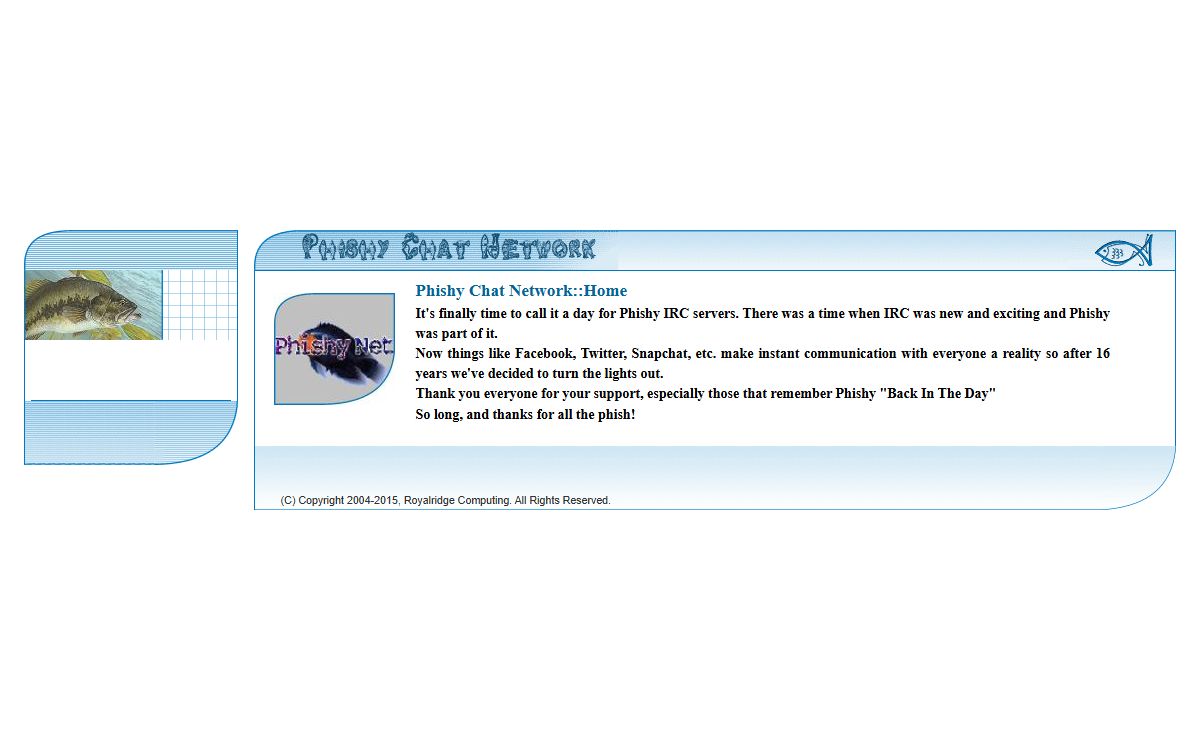 Phishy Chat Network