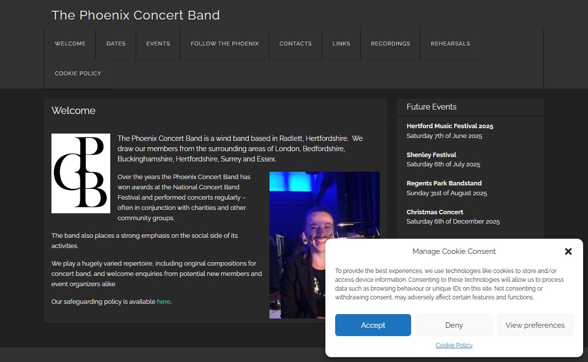 Welcome - The Phoenix Concert Band