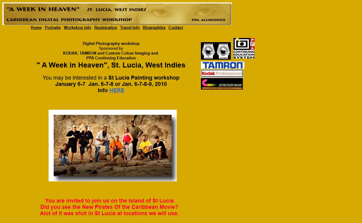 Kodak, Tamron sponsored Photography Workshop - Caribbean - St. Lucia