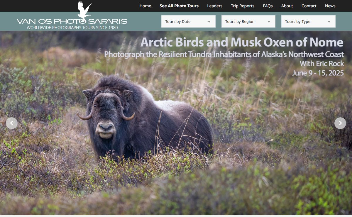 Worldwide Photo Tours & Photo Safaris - Van Os Photo Safaris