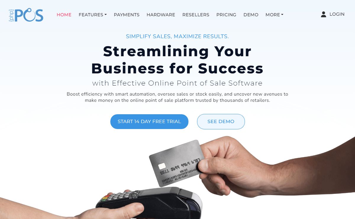 PHP Point Of Sale - Easy to use Online POS System