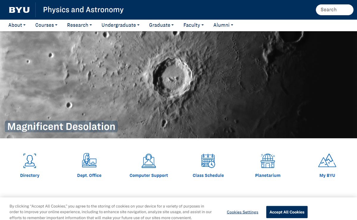 Physics and Astronomy