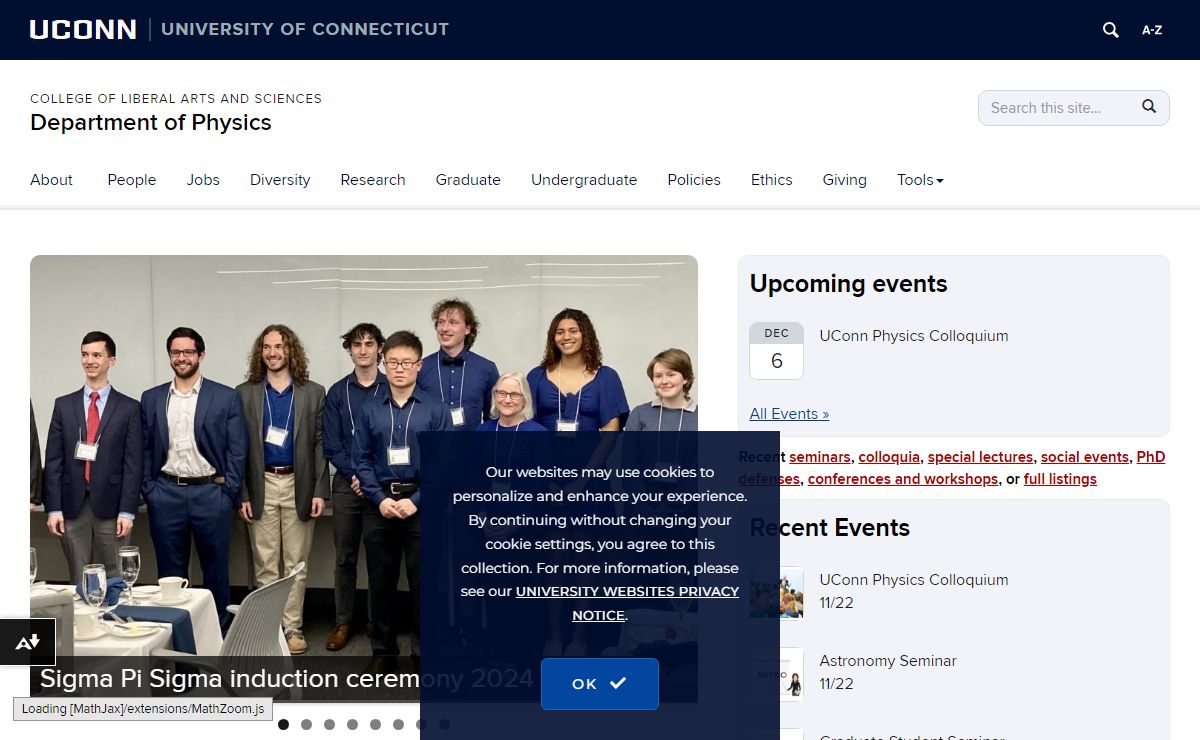 Home | Department of Physics