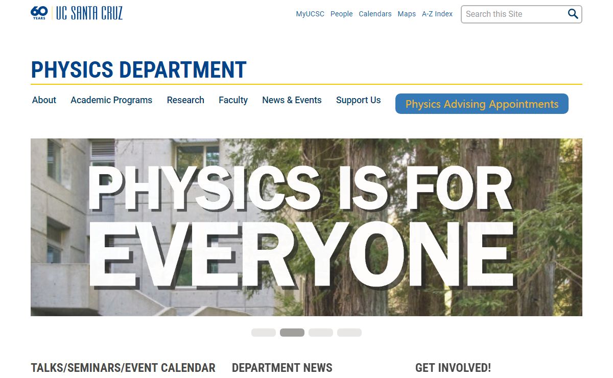 UC Santa Cruz - Physics Department