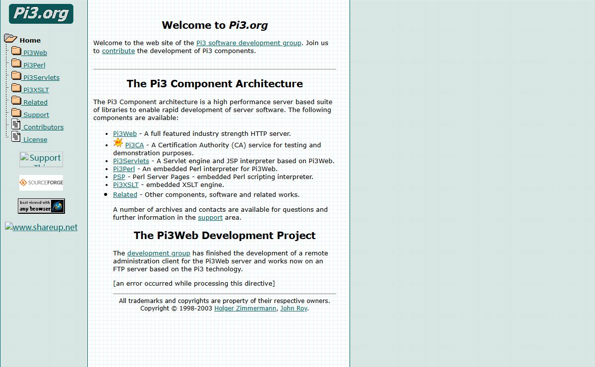Pi3.org | Home Page