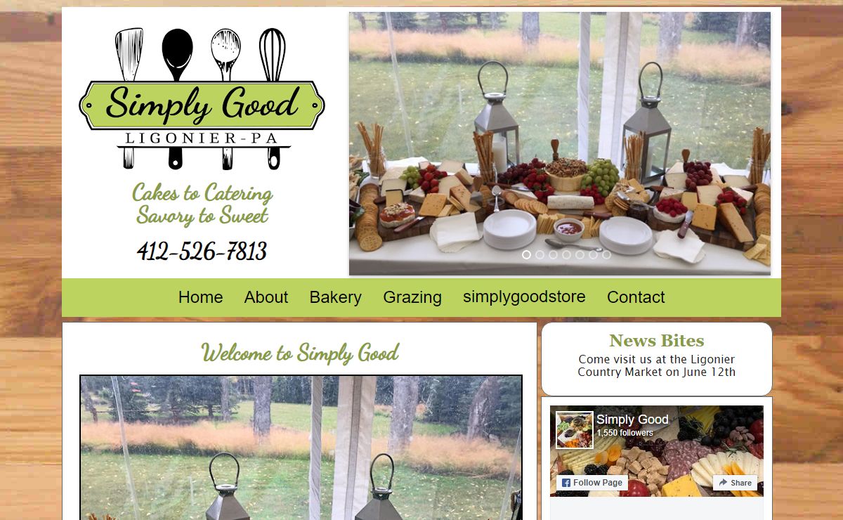 Cakes to Catering - Savory to Sweet - Simply Good Gourmet, Ligonier, PA
