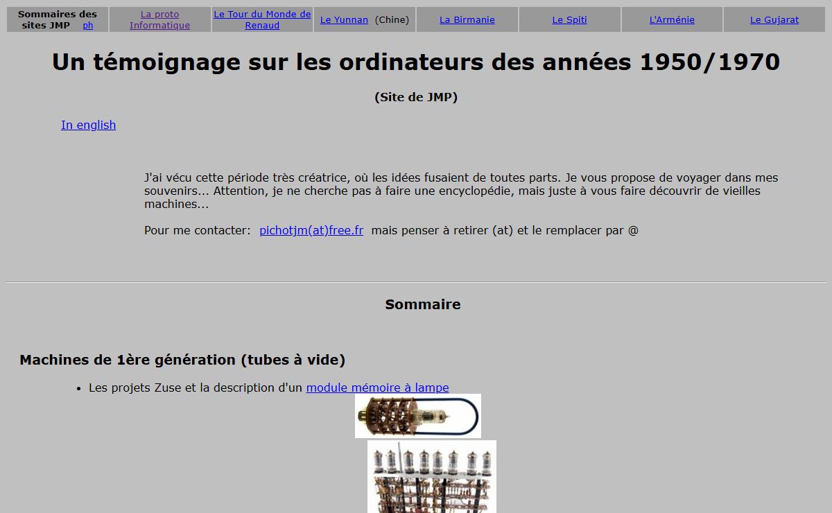 Ordinosaures (ordinateurs anciens): Serel 1001, ODP 505, T1600, Multi 8 et autres vieux ordinateurs