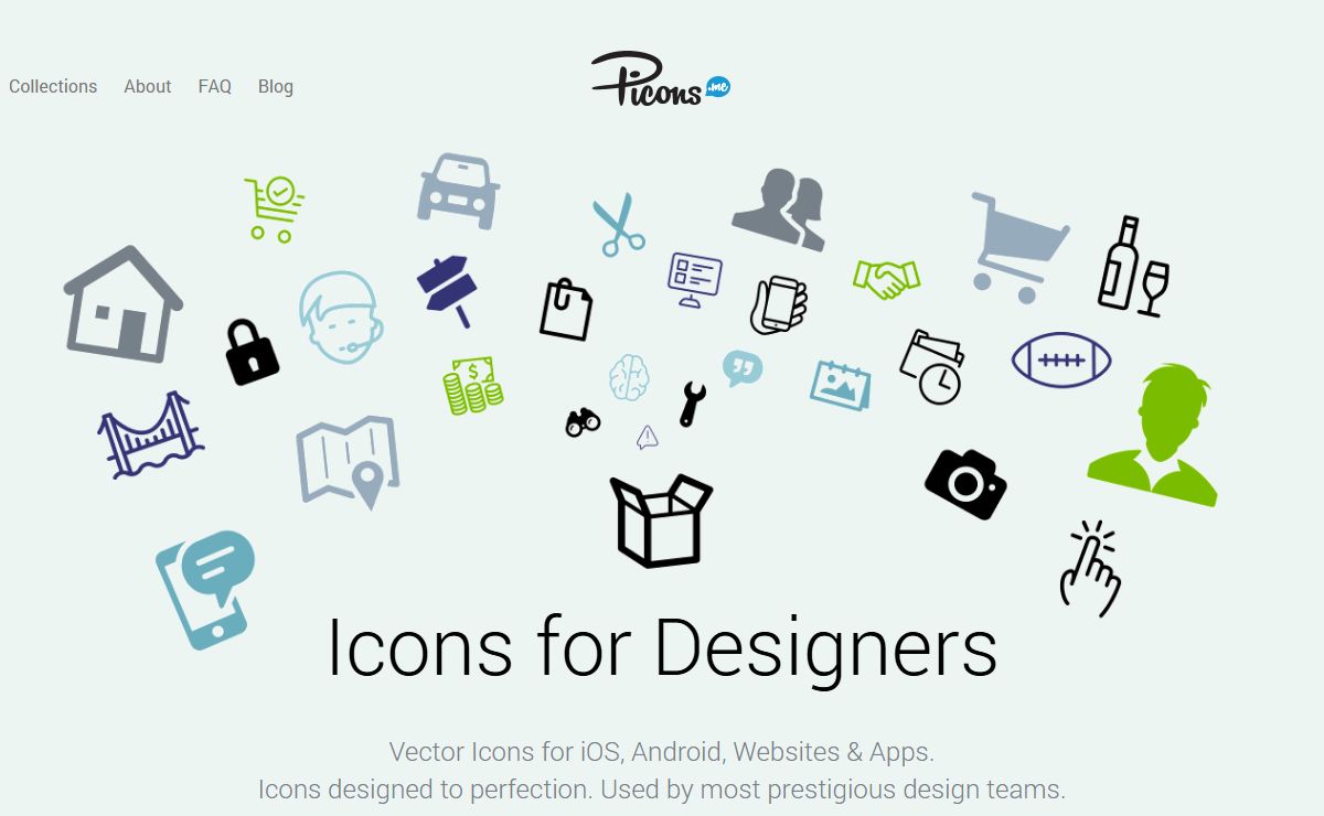 Picons | Vector Icons for iOS, Android, Websites & Apps