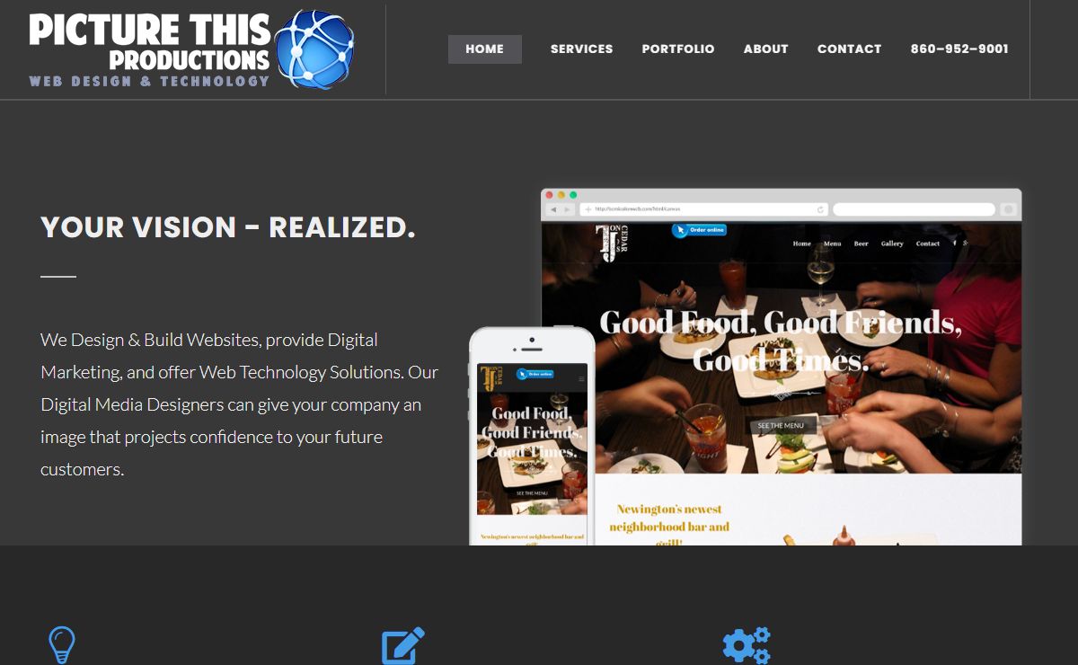 Picture This Productions - Web Design & Technology