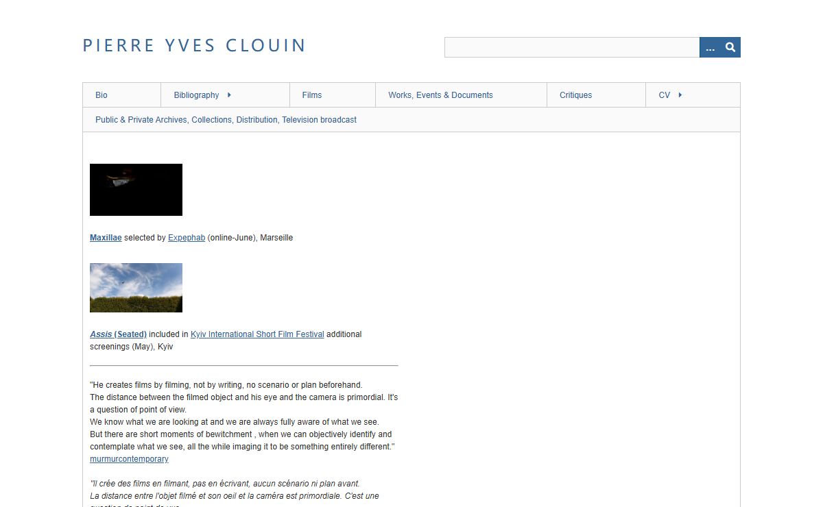 Home · Pierre Yves Clouin