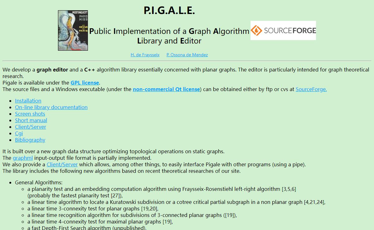 PIGALE Library