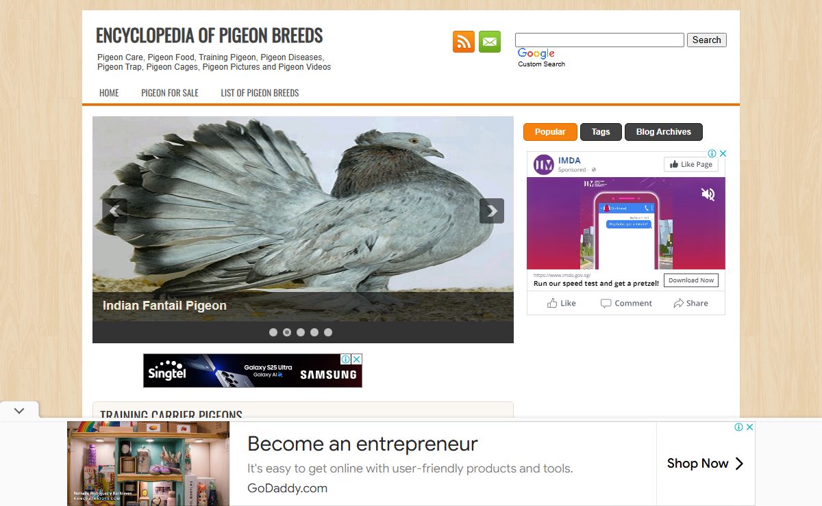 ENCYCLOPEDIA OF PIGEON BREEDS