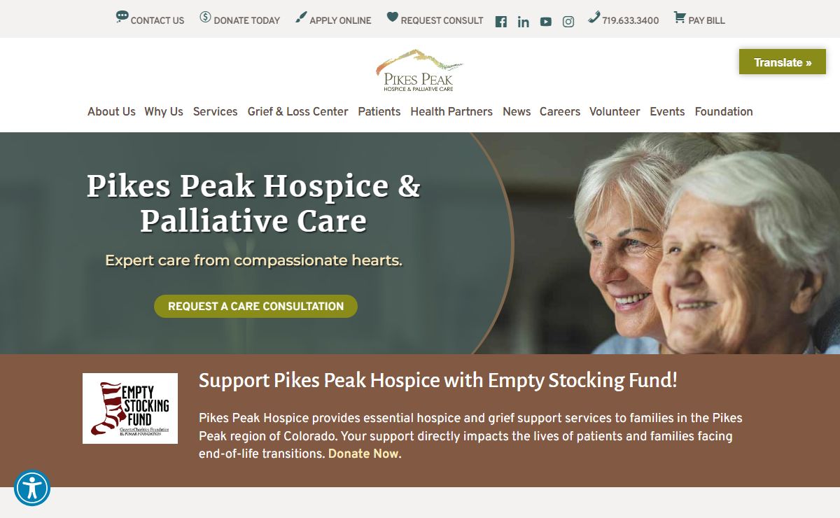 Pikes Peak Hospice & Palliative Care | Colorado Springs, CO