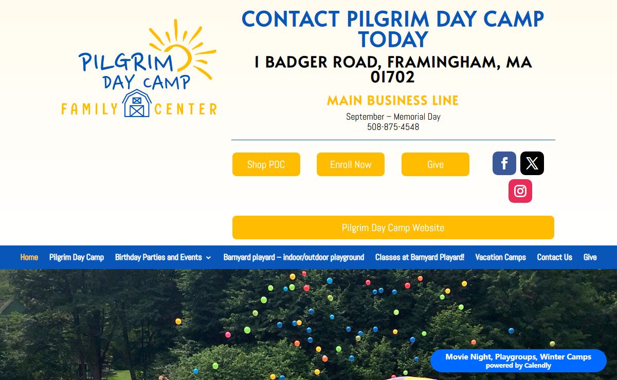 Family Center Home - Pilgrim Day Camp