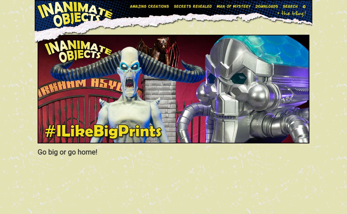 Inanimate Objects