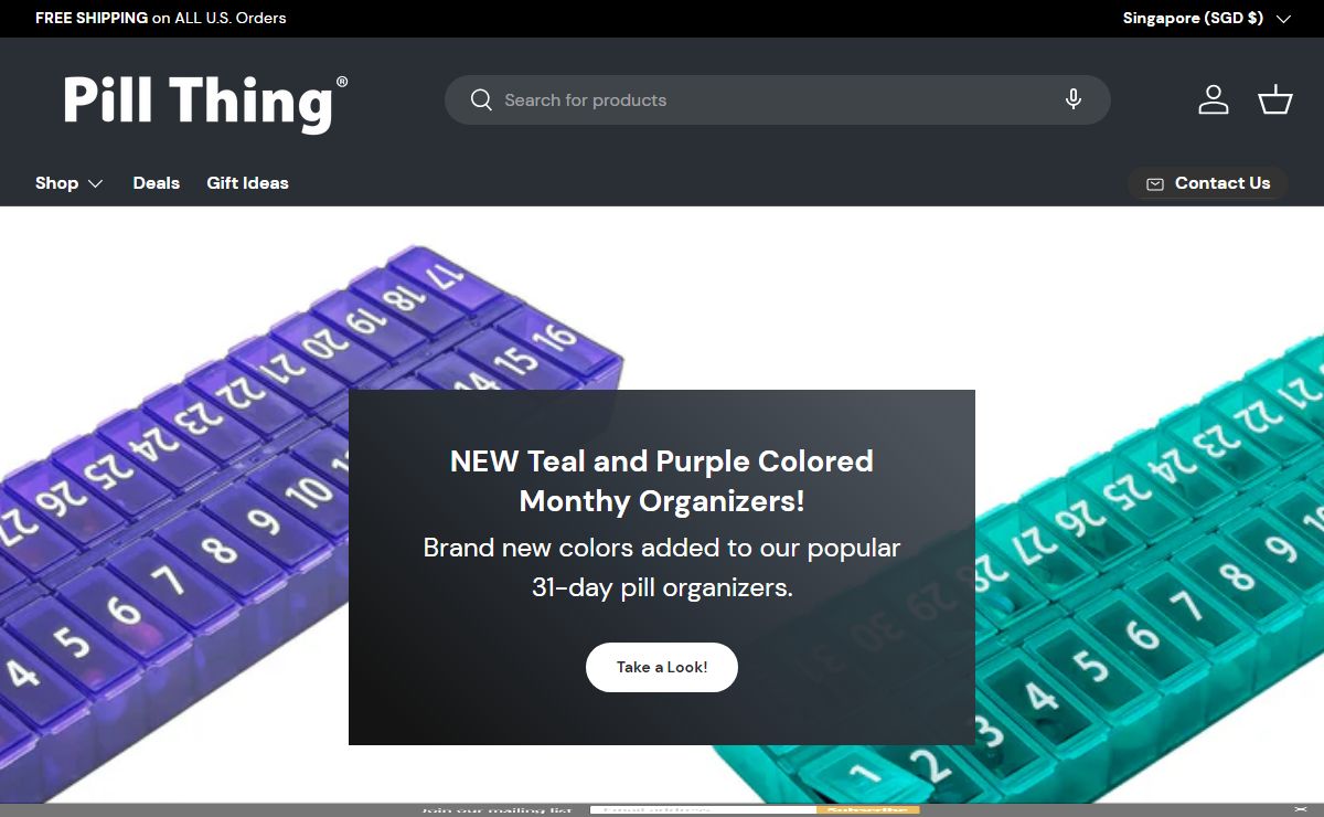 PillThing.com Large Selection of Pill Organizers, Dispensers, & More – Pill Thing