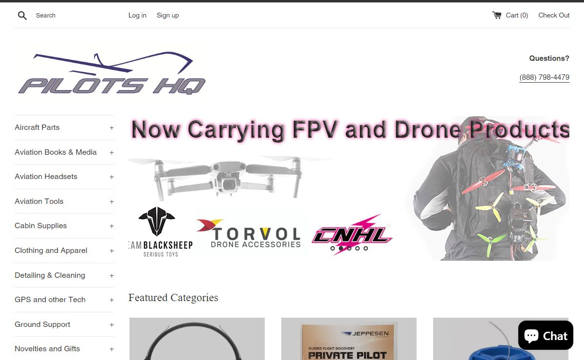 Pilot Supplies, Aircraft Parts – Your Pilot Shop Headquarters | Pilots – Pilots HQ LLC.