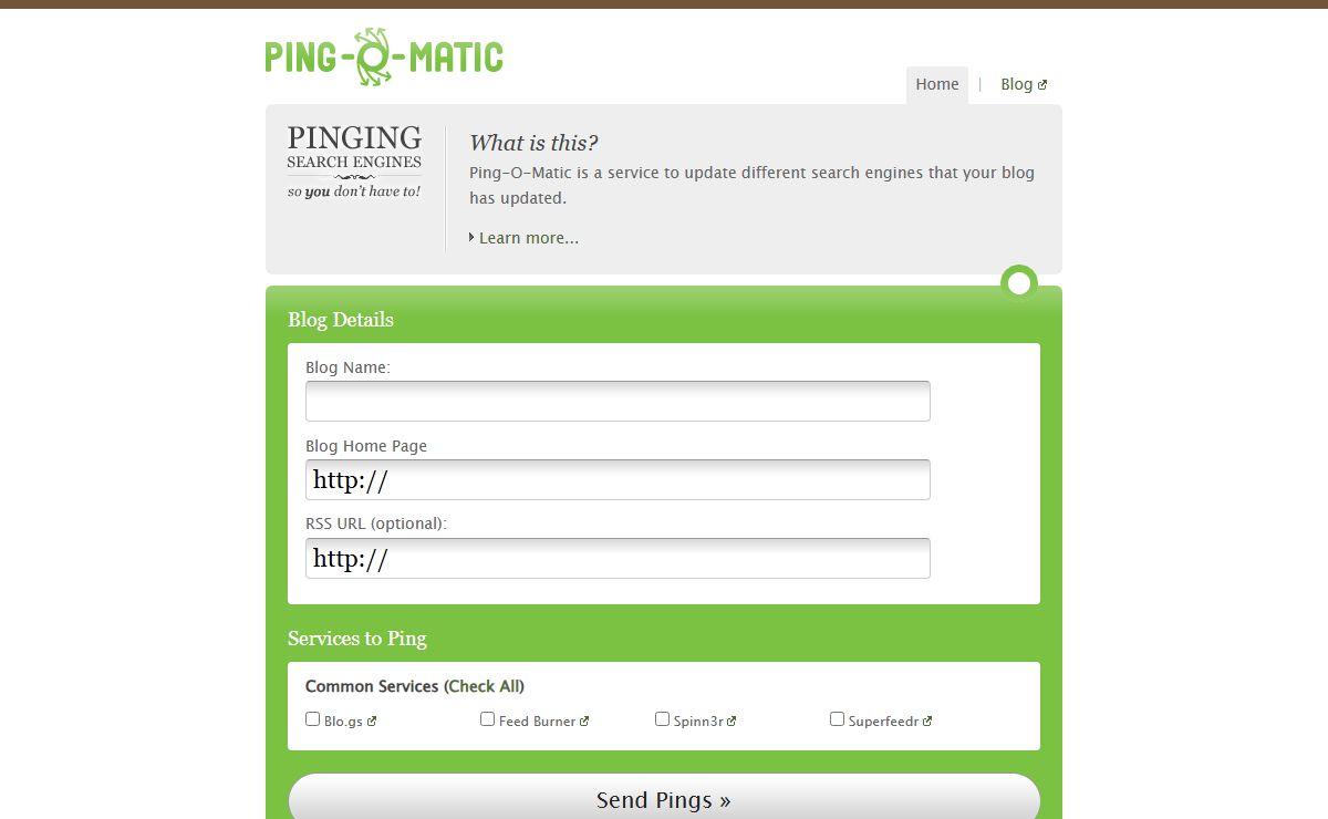 Ping-o-Matic!