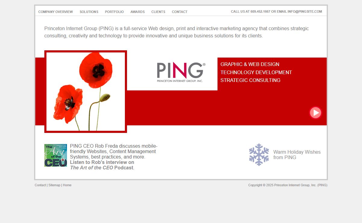 Web Design Princeton NJ | Mobile Responsive Wordpress Ecommerce website development | PING