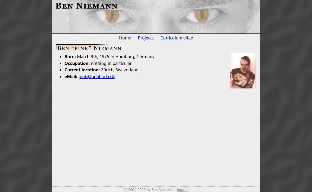 Ben “pink” Niemann