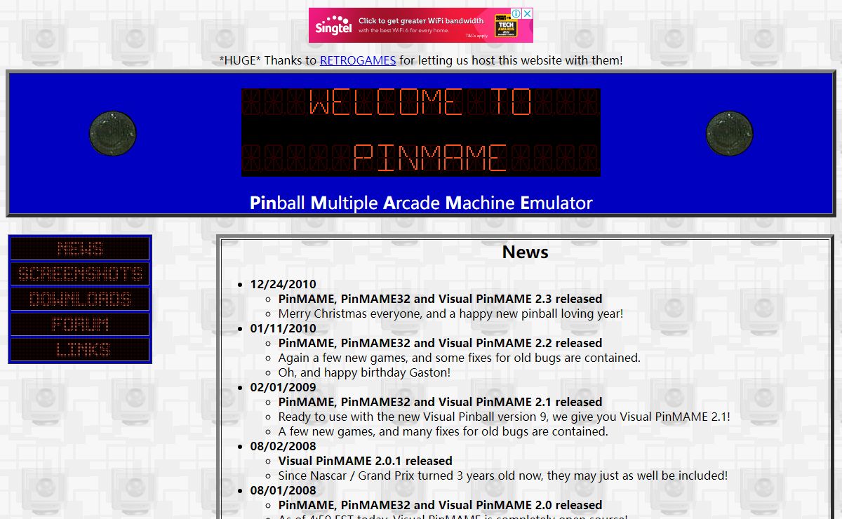 Welcome to PINMAME