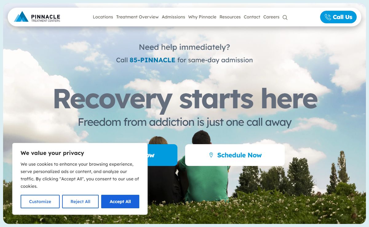 Pinnacle Treatment Centers - Drug & Alcohol Treatment & Rehab Centers