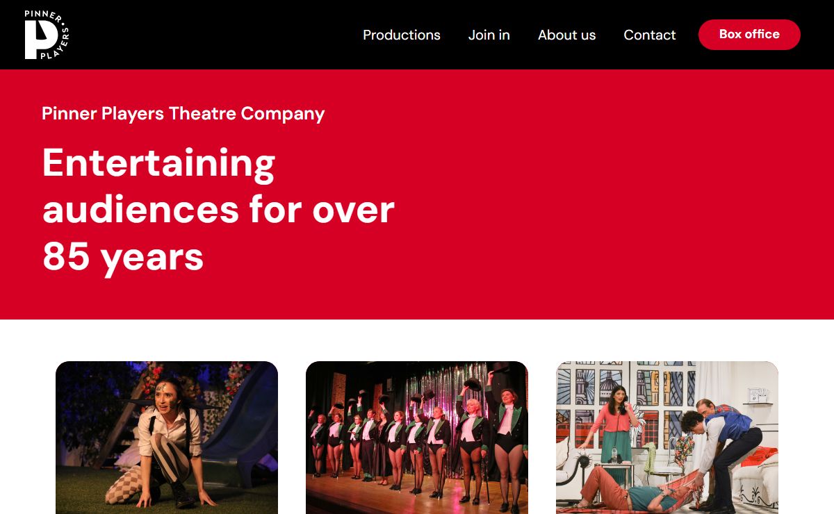 Pinner Players Theatre Company – Amateur dramatics in Pinner