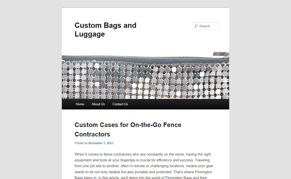 Custom Bags and Luggage