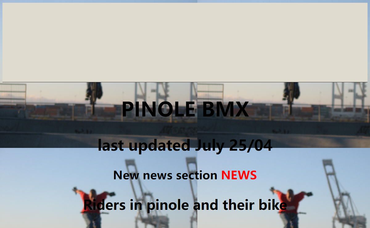PINOLEBMX.com