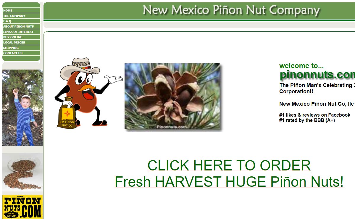 Pinon Nuts lowest prices! Buy direct from NM Pinon Nut Co.