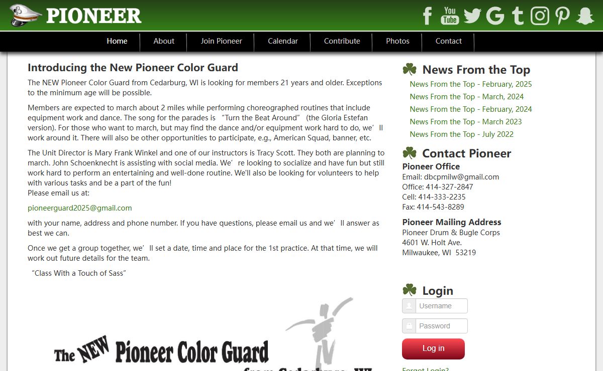 Pioneer - Milwaukee, Wisconsin - Pioneer