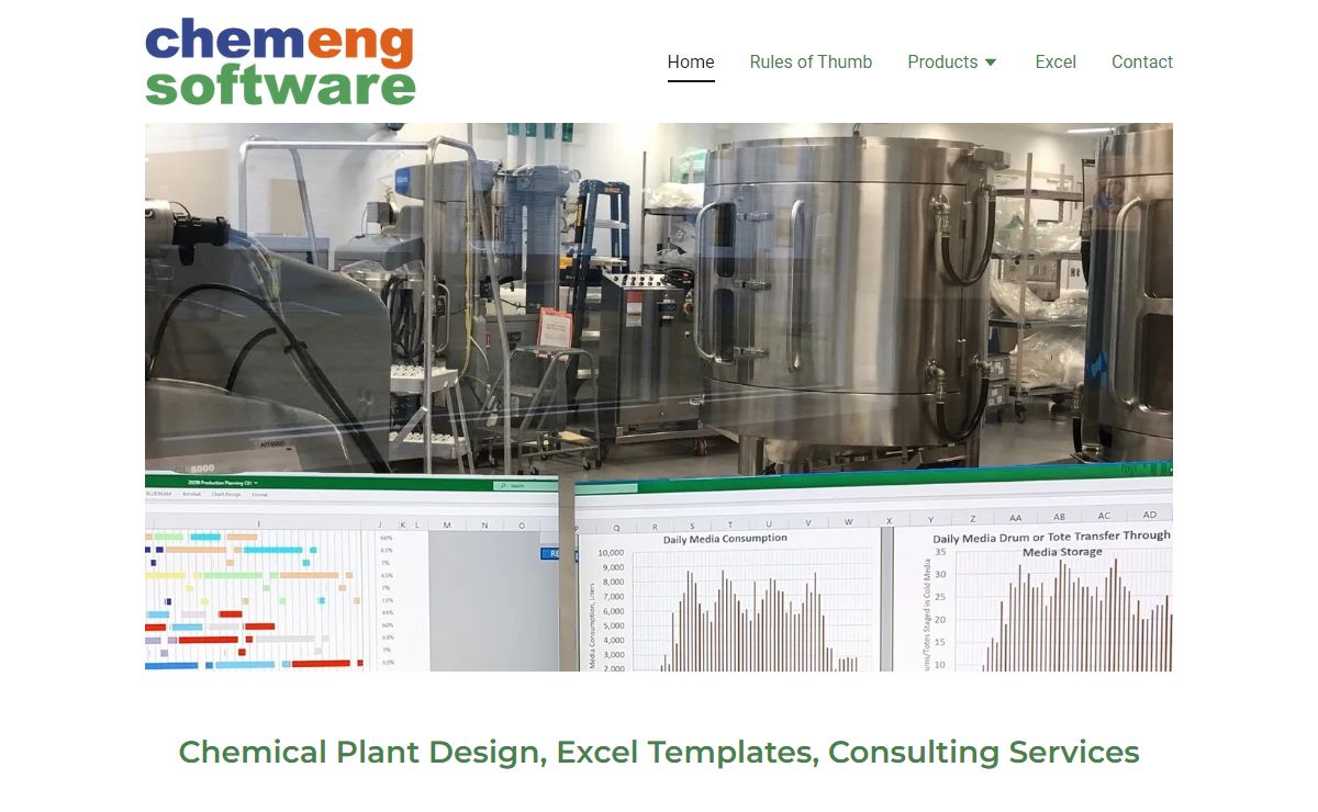 Plant Design Software - Process Engineering
