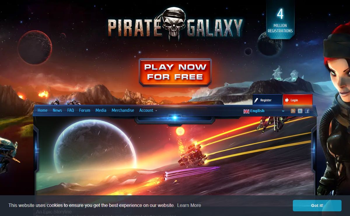 Pirate Galaxy – The Epic 3D Space Adventure
