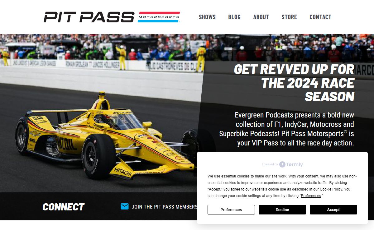 Motorsports Podcasts for Enthusiasts | Pit Pass Motorsports