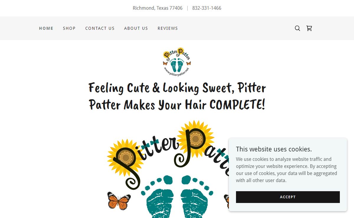 Pitter Patter - Hair Clips, Hair Bows, Baby Headbands