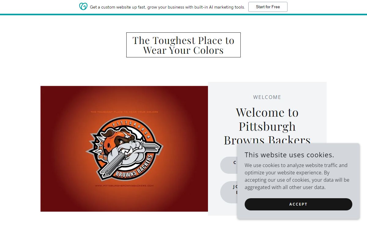 Pittsburgh Browns Backers
